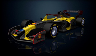 Formel-cool, sexy Auto Formel cool fasziniert 3d print model - Mito3D