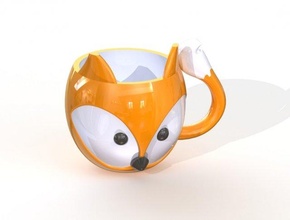 fox 3d print model in 3dexport -stl animals 3d print model - Mito3D