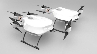 fpv courses drone 3d modèle in hélicoptère 3dexport dron quadcopter mouche volant tricheur avion fantôme course 3d print model - Mito3D