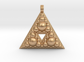 fractal pendant order 3 3d print model in pendants 3dexport 3d print model - Mito3D
