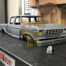 frd f350 1978 dual cab rc body 3d print model in automotive 3dexport rcmodel rcbody traxxas axial rc4wd scalebulding traxxas-trx4 3d print model - Mito3D