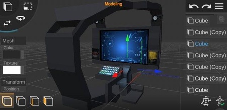 bilgisayar 3d model in 3dexport high tech uzay teknoloji 3d print model - Mito3D