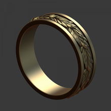 freering free 3d print model in rings 3dexport gold silwewr fashion style solopanov stl 3d print model - Mito3D