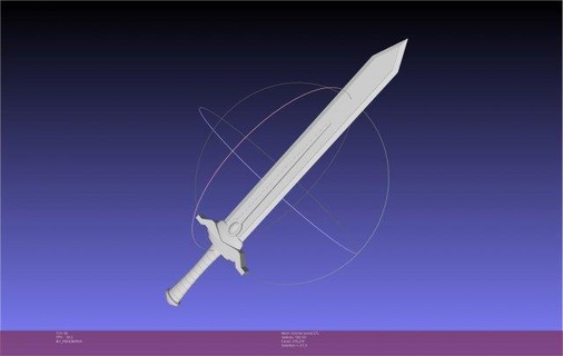 donmak cennet kahraman kılıç yazdırılabilir montaj kopya Kostüm oyunu anime sousou no frieren 3d print model - Mito3D