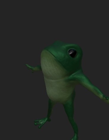 frog froggy 3D print model - Mito3D