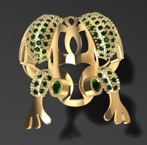 rã anel 3d impressão modelo joalheria esterlina prata jóia Casamento imprimível diamante jóias pedra preciosa platina noivado gema ouro dedo roupa brilhante argolas 3D print model - Mito3D