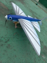 amusement mouche rc volant poisson planeur envergure 1078mm libre 3d impression modèle in 3dexport voltige avion radio contrôle 3d print model - Mito3D