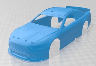 fusion 2103 nascar druckbare Körper Auto der bedruckbar ist slot scalextric tamiya rc miniz hobby micro 3d print model - Mito3D