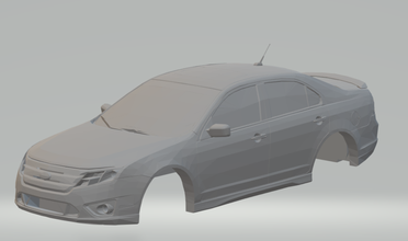 fusion diecast hotwheels slot slotcar Auto supercars 3d print model - Mito3D