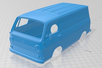 g10 1964 imprimible cuerpo camioneta 3d impresión modelo in automotor 3dexport espacio scalextric tamiya rc miniz pasatiempo micro 3d print model - Mito3D