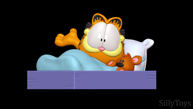 garfield bed garfield bed jon arbuckle odie cat feline teddy bear blanket sleep