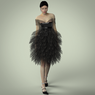 garment clo3d 3d print model clothing fashion dress marvelousdesigner 3d print model - Mito3D