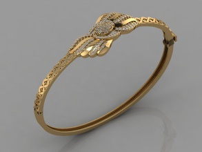 gc oro brc002 - brazalete de diamante la joyería moda diseño plata anillo lujo elegante brillante el art collar gem pulsera colgante zafiro los collares braceletsjewelry 3d print model - Mito3D