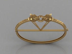 gc gold brc021 - Diamant-Armband Mode design Silber ring Luxus elegant scheint diamond Kunst Halskette gem Armband Anhänger Saphir Halsketten uhrarmband Armbänder 3d print model - Mito3D