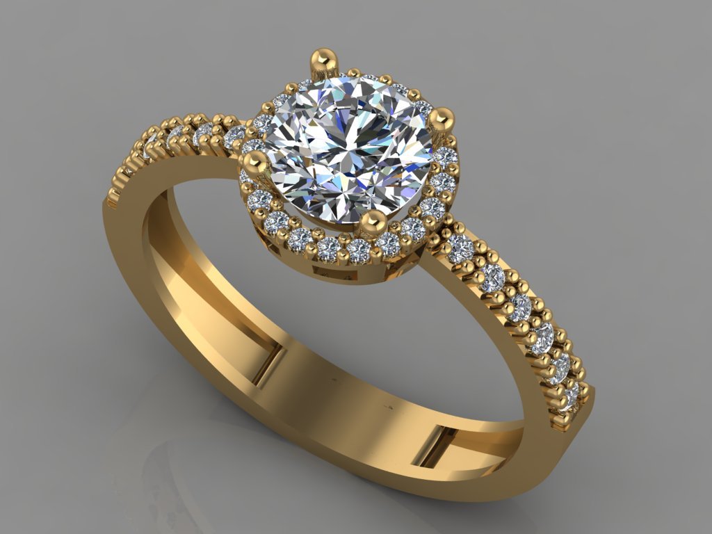 gc oro t005 - diamante conjunto las gemas la joyería de moda diseño plata anillo lujo elegante brillante el art collar gem pulsera arete colgante zafiro 3D print model - Mito3D