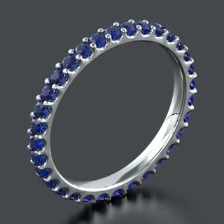 gemstone ring 15 mm free 3d print model rings jevellery jevelry gold silver gems diamond fashion 3d print model - Mito3D