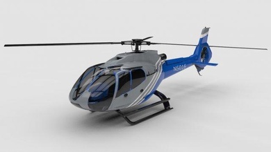 generic helicopter free 3d model in 3dexport heli chopper rotor freeware share aircraft civilian vehicle editable apache eurocopter 3d print model - Mito3D