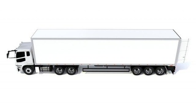 genérico camión remolque logo marca comercial transporte envase carga semi pesado transportando nombre 3d print model - Mito3D