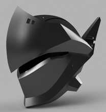 genji casco supervisión gratis 3d impresión modelo in escultura 3dexport cosplay guerrablade modelos traje guerra ninja asesino 3d print model - Mito3D