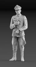 german officer german officer soldier second war military uniform cap pistol glove binoculars commander miniatures figurines