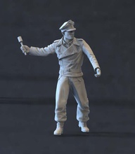 soldato tedesco secondo guerra uniforme guanto figurine in miniatura modellazione la ricreazione ha urlato sonno cena il serbatoio equipaggio carrista gli equipaggi miniature 3d print model - Mito3D