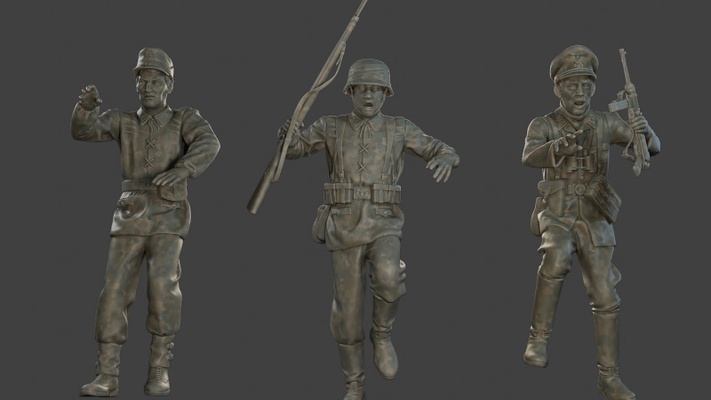german ss pack ww2 gssp1 3d print model in figurines 3dexport action-figure man male miniature-soldiers military-miniatures historical-soldiers scale-model-soldiers m91 nazi war-figurines wehrmacht small-scale-soldiers axis stunning-warrior army-soldiers carcano male-fighter 3d print model - Mito3D