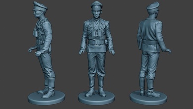 german tank crew ww2 stand gtc1 3d print model in figurines 3dexport man soldier military army panther officer tiger panzerkampfwagen blitzkrieg clarinet forces axis wehrmacht nazi company bone 3d print model - Mito3D