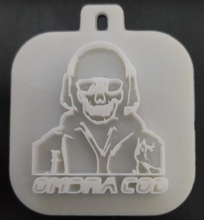 ghost cod 3d print model in keychains 3dexport keyhold 3d print model - Mito3D