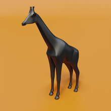 girafe 3d impression modèle in figurines 3dexport nature safari animaux mammifère zoo africain 3dprint 3d print model - Mito3D