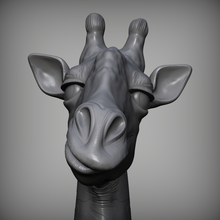 zürafa 3d yazdır model in hayvanlar 3dexport zürafalar hayvan orman kükreme aslan çarşaf yazıcı yazdırılabilir ucuz hediye mükemmel güzel 3d print model - Mito3D