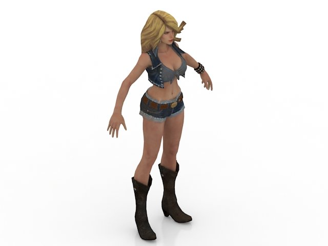 girl 3d print model in board games 3dexport 3D print model - Mito3D