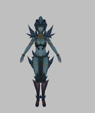 glacier female character wing spaceship scifi dragon anime skull helmet ship space human head furry sneaker apocalyptic swat witcher ram mermaid man smith 3d print model - Mito3D