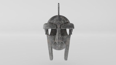 gladiatore casco 3d modello in 3dexport 3d print model - Mito3D