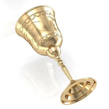 cam bardak takı kap yazdırılabilir altın Gümüş kolye baskı cad 3d print model - Mito3D