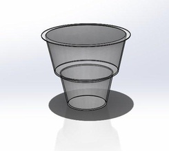 vetro libero di 3d print model - Mito3D