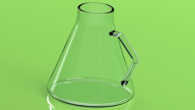 bicchiere nave vaso contenitore porta vetro Vidrio Jarra accerchiare 3d print model - Mito3D