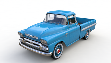 gmc 100 almak filo tarafı uzun 1959 3d model in kamyon 3dexport chevrolet kargo araba amerikan klasik kanada chevy nostaljik basamak oto c10 çiftlik 1950 apaçi 3d print model - Mito3D