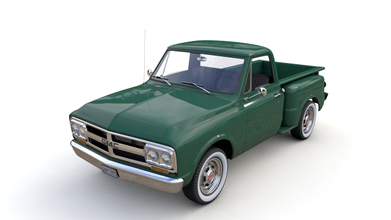 gmc c10 pickup stepside 1968 3d model in old cars 3dexport car auto cargo vehicle chevrolet truck usa american retro classic canada chevy vintage 1967 1960 3d print model - Mito3D