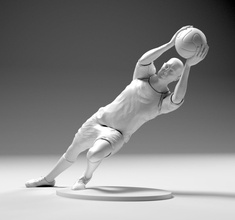 portiere 01 stl 3d stampa modello in tavola giochi 3dexport palla campionato concorrenza tazza figurine calcio calciatore gratuito gioco obbiettivo lega miniature stampe slitta stadio 3d print model - Mito3D