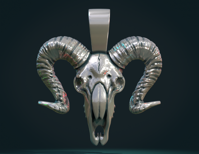 goat skull skull goat ram