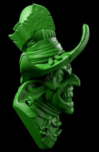 goblin busto fantasia imprimir stl obj miniaturas figurinhas criatura monstro do 3d print model - Mito3D