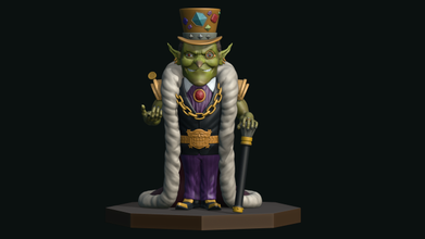 goblin hearthstone toons games toys gags sculptures pose 3d print model - Mito3D