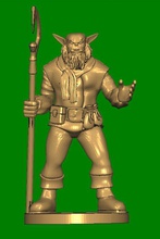 goblin wizard 3d print model - Mito3D