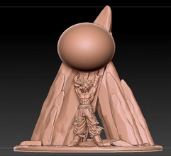 goku 3d stampa modello in scultura 3dexport dbz buu goten gogeta drago ballz ss saiyan super buma broly cellula majin roshi yamcha vegetta shenron 3d print model - Mito3D