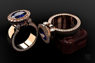 gold ring stein 3d drucken modell ringe 3dexport silber juwel schmuck edelsteine diamant stl obj cnc drucken druckbar mode stil mod modellieren wunderschönen 3d print model - Mito3D