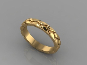 altın buğday yüzük acessorios moda 3d matris mücevher tasarımcı golddesigner jewellerydesigner gergedan basit çiçek kolye fusionbraceletpendant trend Yeni model 3d print model - Mito3D