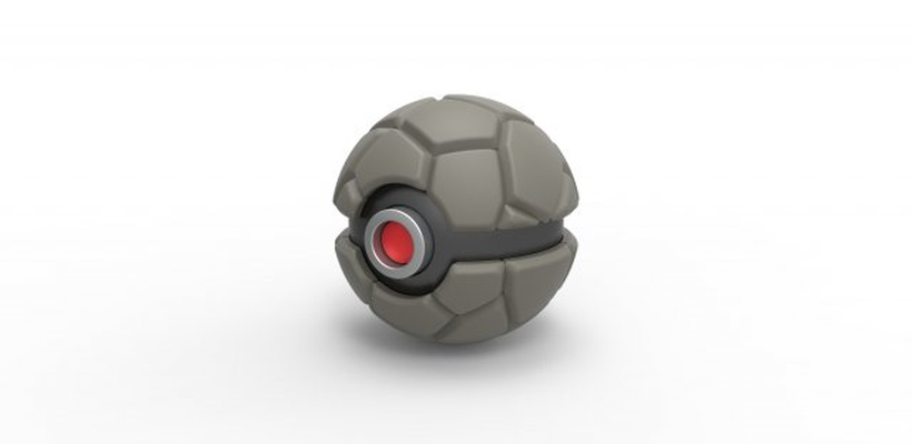 golem orb 3d print model in 3dexport ball stone container toy printable 3d print model - Mito3D
