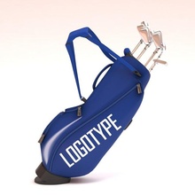 golf sırt çantası yazdırılabilir Ayarlamak kulüpler ekipman kulüp Golf klübü Yazdır 3dprint spor Spor Dalları diyorama kendin yap ölçekli model 3d print model - Mito3D