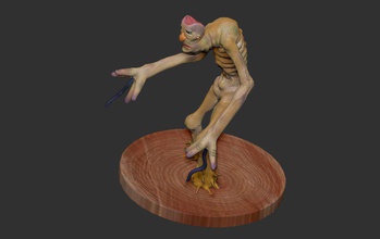 gonee kıyamet canavar karakter yaratık karanlık İblis fantezi figürinler gula Cadılar Bayramı korku büyülü Minyatürler efsanevi şeytan korkutucu zombi 3d print model - Mito3D