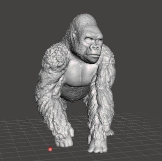 goril pvc plastik şekil oyuncak model yaban hayatı hayvanlar maymun Gorillaz dungeons and dragons art toy canavar koleksiyon yaratık hayvan orman tarzan fantezi rpg dnd kong Warhammer hayvanat bahçesi sirk Harambe 3d print model - Mito3D